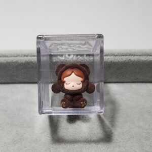 Cute Skullpanda Fluzzy Figurine